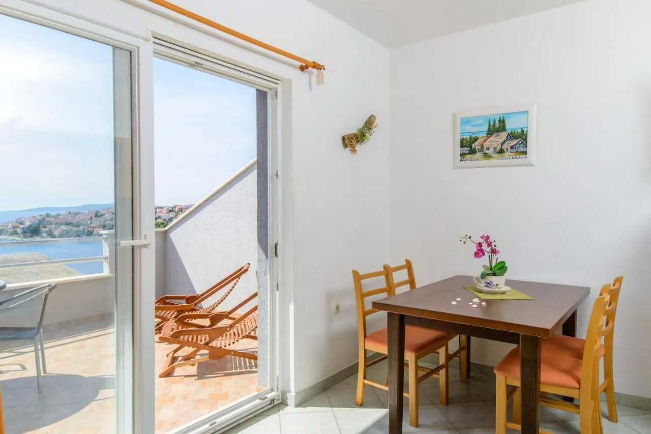 Apartment In Okrug Gornji With Sea View, Terrace, Air Conditioning, Wifi 5049-3 Trogir 0*,  Chorwacja