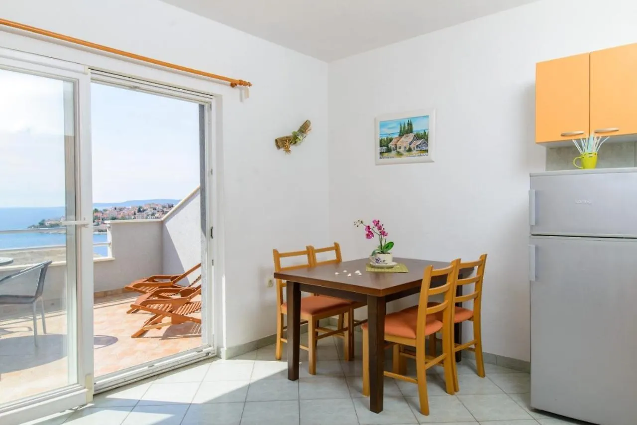 Apartment In Okrug Gornji With Sea View, Terrace, Air Conditioning, Wifi 5049-3 Trogir