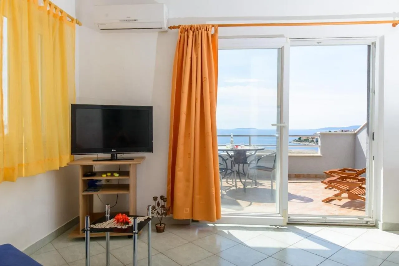 Apartment In Okrug Gornji With Sea View, Terrace, Air Conditioning, Wifi 5049-3 Trogir Croatia